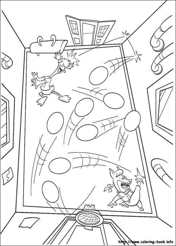 Chicken Little coloring picture